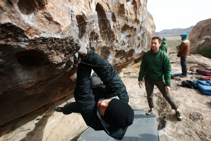 Bouldering in Hueco Tanks on 03/30/2019 with Blue Lizard Climbing and Yoga

Filename: SRM_20190330_0948260.jpg
Aperture: f/5.6
Shutter Speed: 1/250
Body: Canon EOS-1D Mark II
Lens: Canon EF 16-35mm f/2.8 L