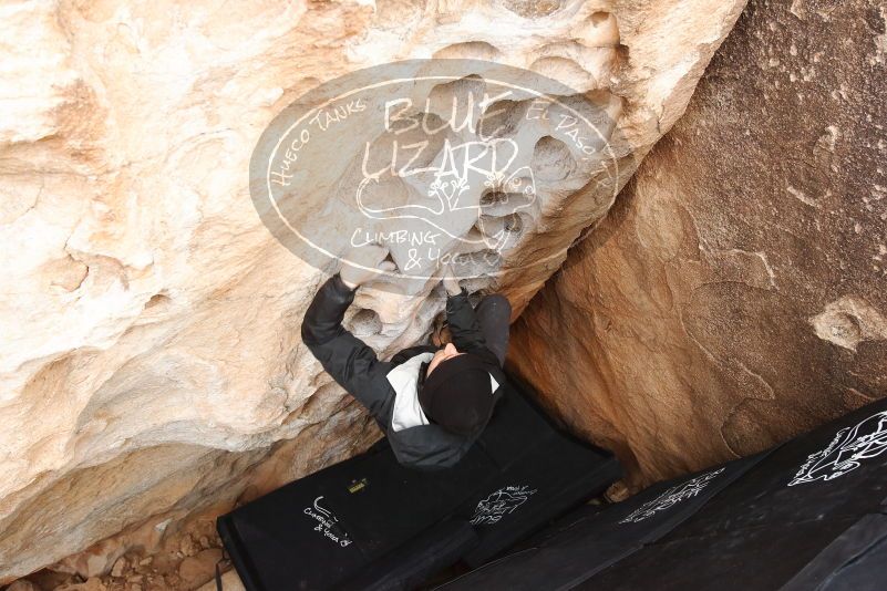 Bouldering in Hueco Tanks on 03/30/2019 with Blue Lizard Climbing and Yoga

Filename: SRM_20190330_1117350.jpg
Aperture: f/5.6
Shutter Speed: 1/160
Body: Canon EOS-1D Mark II
Lens: Canon EF 16-35mm f/2.8 L