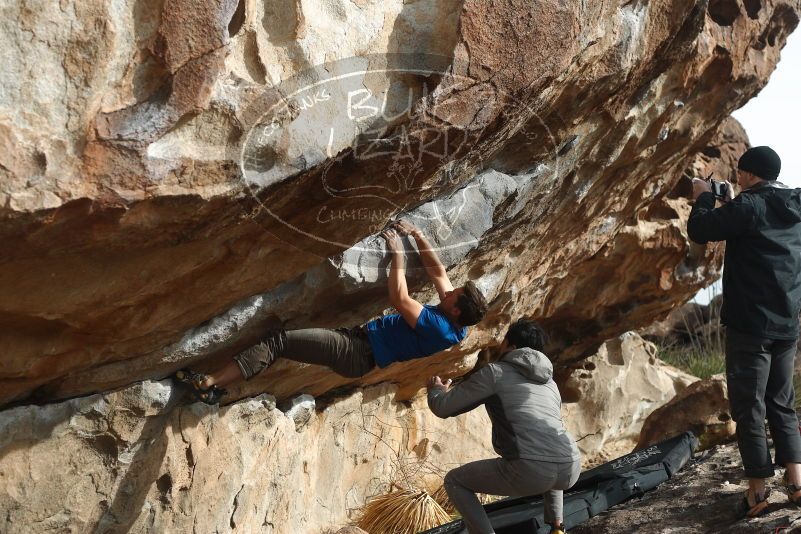 Bouldering in Hueco Tanks on 03/30/2019 with Blue Lizard Climbing and Yoga

Filename: SRM_20190330_1708280.jpg
Aperture: f/4.0
Shutter Speed: 1/400
Body: Canon EOS-1D Mark II
Lens: Canon EF 50mm f/1.8 II