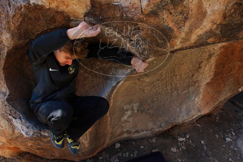 Bouldering in Hueco Tanks on 03/31/2019 with Blue Lizard Climbing and Yoga

Filename: SRM_20190331_1107540.jpg
Aperture: f/5.6
Shutter Speed: 1/250
Body: Canon EOS-1D Mark II
Lens: Canon EF 16-35mm f/2.8 L