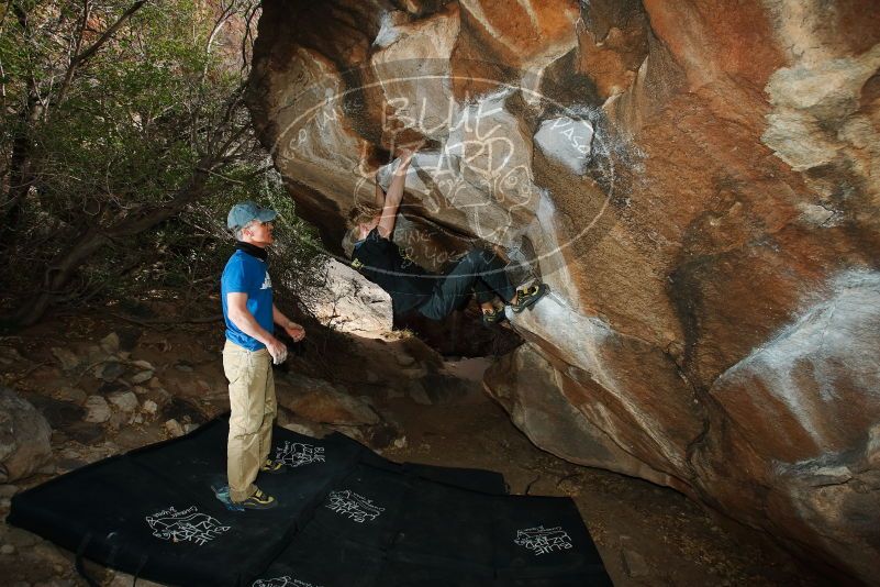 Bouldering in Hueco Tanks on 04/05/2019 with Blue Lizard Climbing and Yoga

Filename: SRM_20190405_1648290.jpg
Aperture: f/5.6
Shutter Speed: 1/250
Body: Canon EOS-1D Mark II
Lens: Canon EF 16-35mm f/2.8 L