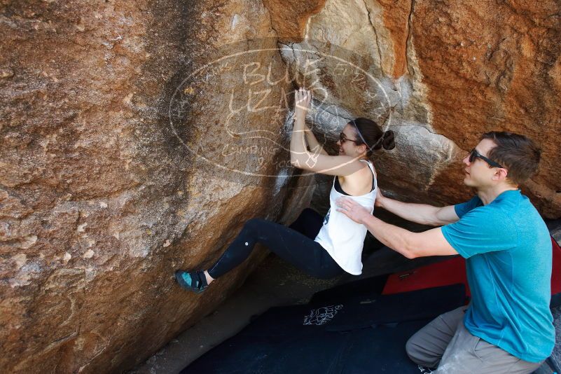 Bouldering in Hueco Tanks on 04/13/2019 with Blue Lizard Climbing and Yoga

Filename: SRM_20190413_1112491.jpg
Aperture: f/5.6
Shutter Speed: 1/400
Body: Canon EOS-1D Mark II
Lens: Canon EF 16-35mm f/2.8 L