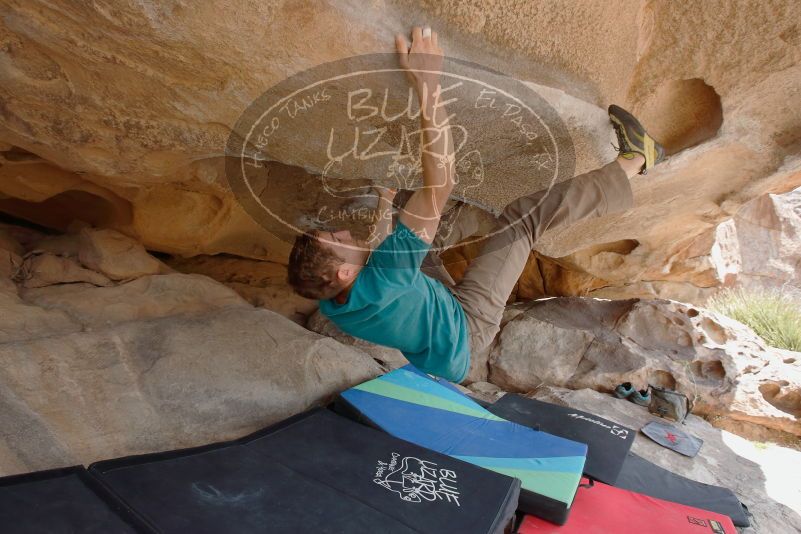 Bouldering in Hueco Tanks on 04/13/2019 with Blue Lizard Climbing and Yoga

Filename: SRM_20190413_1152070.jpg
Aperture: f/5.6
Shutter Speed: 1/125
Body: Canon EOS-1D Mark II
Lens: Canon EF 16-35mm f/2.8 L