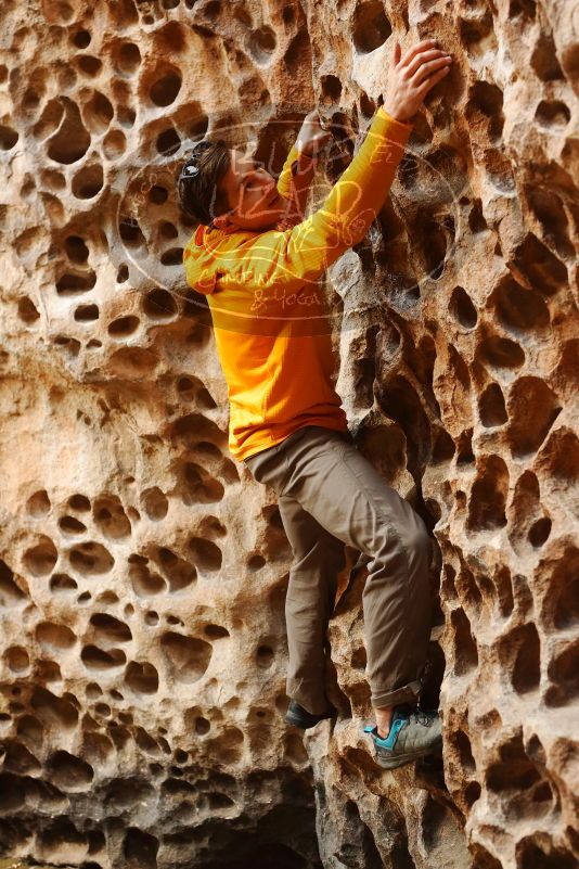 Bouldering in Hueco Tanks on 04/13/2019 with Blue Lizard Climbing and Yoga

Filename: SRM_20190413_1539320.jpg
Aperture: f/3.5
Shutter Speed: 1/160
Body: Canon EOS-1D Mark II
Lens: Canon EF 50mm f/1.8 II