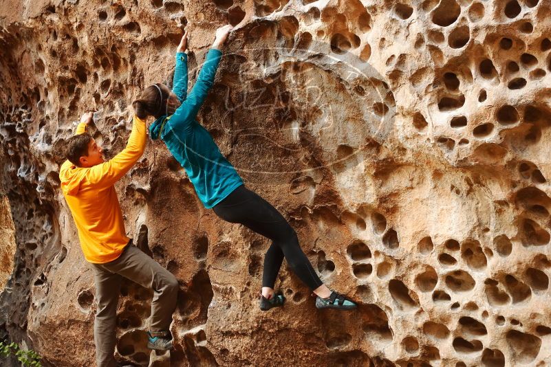 Bouldering in Hueco Tanks on 04/13/2019 with Blue Lizard Climbing and Yoga

Filename: SRM_20190413_1543150.jpg
Aperture: f/3.5
Shutter Speed: 1/160
Body: Canon EOS-1D Mark II
Lens: Canon EF 50mm f/1.8 II