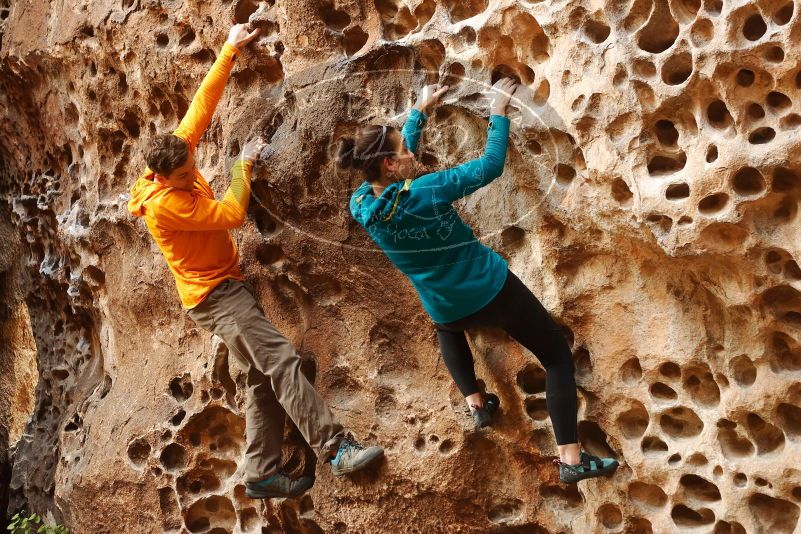 Bouldering in Hueco Tanks on 04/13/2019 with Blue Lizard Climbing and Yoga

Filename: SRM_20190413_1543270.jpg
Aperture: f/3.5
Shutter Speed: 1/160
Body: Canon EOS-1D Mark II
Lens: Canon EF 50mm f/1.8 II