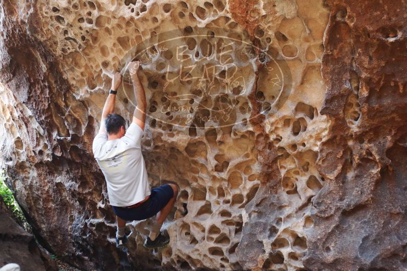 Bouldering in Hueco Tanks on 04/26/2019 with Blue Lizard Climbing and Yoga

Filename: SRM_20190426_1223030.jpg
Aperture: f/3.2
Shutter Speed: 1/200
Body: Canon EOS-1D Mark II
Lens: Canon EF 50mm f/1.8 II