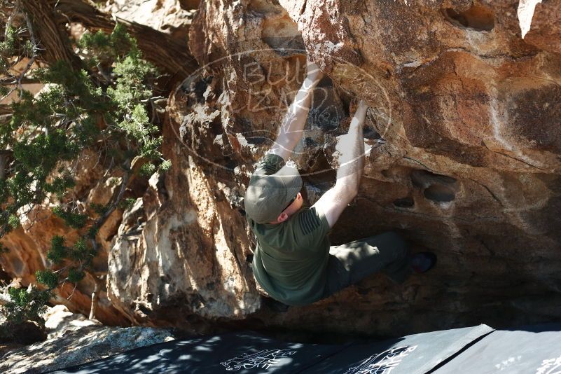 Bouldering in Hueco Tanks on 06/15/2019 with Blue Lizard Climbing and Yoga

Filename: SRM_20190615_1023520.jpg
Aperture: f/4.0
Shutter Speed: 1/320
Body: Canon EOS-1D Mark II
Lens: Canon EF 50mm f/1.8 II