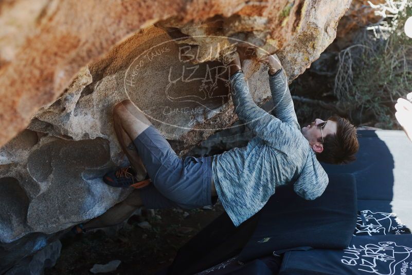 Bouldering in Hueco Tanks on 06/15/2019 with Blue Lizard Climbing and Yoga

Filename: SRM_20190615_1044570.jpg
Aperture: f/4.0
Shutter Speed: 1/320
Body: Canon EOS-1D Mark II
Lens: Canon EF 50mm f/1.8 II