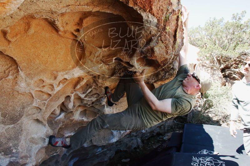 Bouldering in Hueco Tanks on 06/15/2019 with Blue Lizard Climbing and Yoga

Filename: SRM_20190615_1111360.jpg
Aperture: f/5.6
Shutter Speed: 1/500
Body: Canon EOS-1D Mark II
Lens: Canon EF 16-35mm f/2.8 L