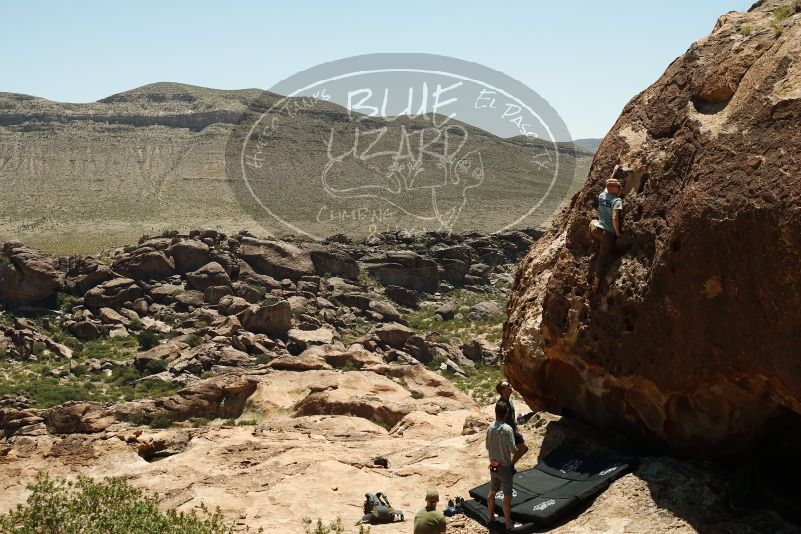 Bouldering in Hueco Tanks on 06/15/2019 with Blue Lizard Climbing and Yoga

Filename: SRM_20190615_1210200.jpg
Aperture: f/5.6
Shutter Speed: 1/640
Body: Canon EOS-1D Mark II
Lens: Canon EF 50mm f/1.8 II