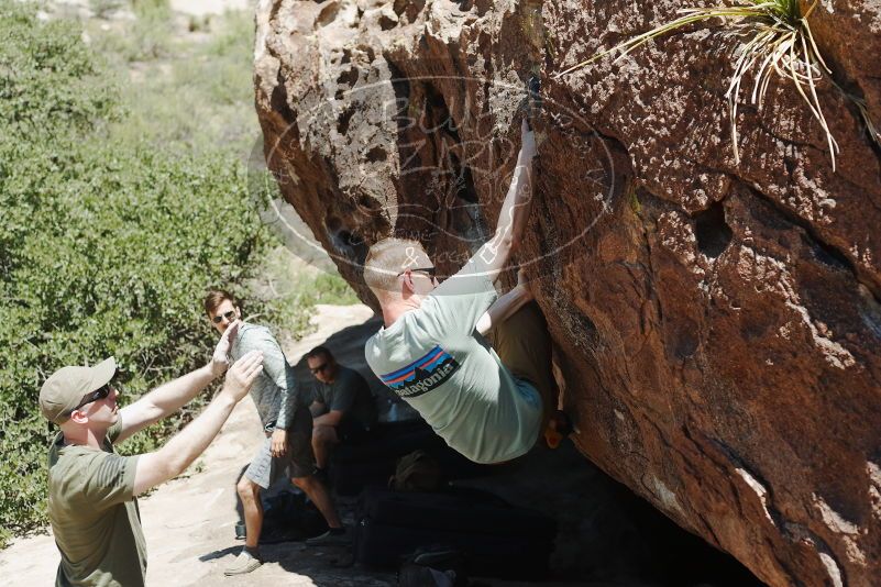 Bouldering in Hueco Tanks on 06/15/2019 with Blue Lizard Climbing and Yoga

Filename: SRM_20190615_1356040.jpg
Aperture: f/4.0
Shutter Speed: 1/1250
Body: Canon EOS-1D Mark II
Lens: Canon EF 50mm f/1.8 II