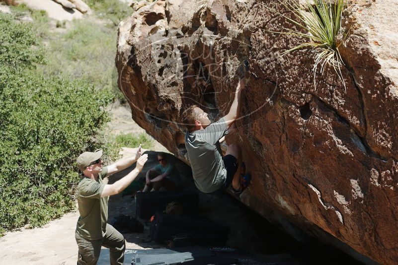 Bouldering in Hueco Tanks on 06/15/2019 with Blue Lizard Climbing and Yoga

Filename: SRM_20190615_1405230.jpg
Aperture: f/4.0
Shutter Speed: 1/640
Body: Canon EOS-1D Mark II
Lens: Canon EF 50mm f/1.8 II