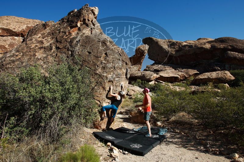 Bouldering in Hueco Tanks on 06/23/2019 with Blue Lizard Climbing and Yoga

Filename: SRM_20190623_0841100.jpg
Aperture: f/5.6
Shutter Speed: 1/500
Body: Canon EOS-1D Mark II
Lens: Canon EF 16-35mm f/2.8 L