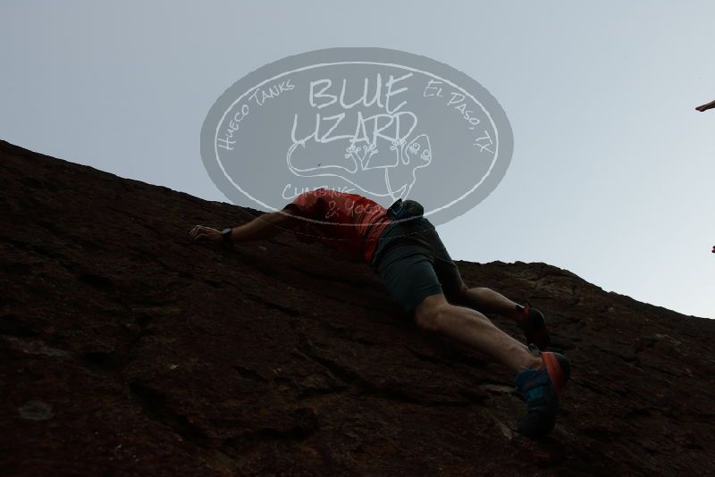 Bouldering in Hueco Tanks on 06/23/2019 with Blue Lizard Climbing and Yoga

Filename: SRM_20190623_0854020.jpg
Aperture: f/5.6
Shutter Speed: 1/640
Body: Canon EOS-1D Mark II
Lens: Canon EF 16-35mm f/2.8 L