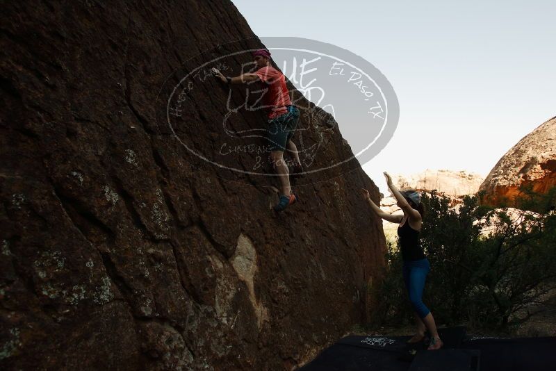 Bouldering in Hueco Tanks on 06/23/2019 with Blue Lizard Climbing and Yoga

Filename: SRM_20190623_0854140.jpg
Aperture: f/5.6
Shutter Speed: 1/400
Body: Canon EOS-1D Mark II
Lens: Canon EF 16-35mm f/2.8 L