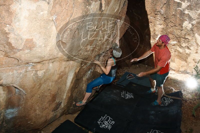 Bouldering in Hueco Tanks on 06/23/2019 with Blue Lizard Climbing and Yoga

Filename: SRM_20190623_1019010.jpg
Aperture: f/8.0
Shutter Speed: 1/200
Body: Canon EOS-1D Mark II
Lens: Canon EF 16-35mm f/2.8 L