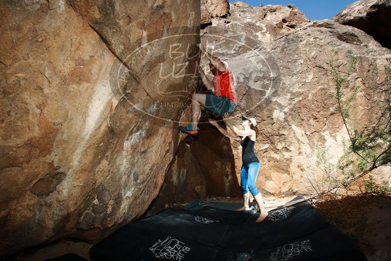 Bouldering in Hueco Tanks on 06/23/2019 with Blue Lizard Climbing and Yoga

Filename: SRM_20190623_1034200.jpg
Aperture: f/7.1
Shutter Speed: 1/250
Body: Canon EOS-1D Mark II
Lens: Canon EF 16-35mm f/2.8 L