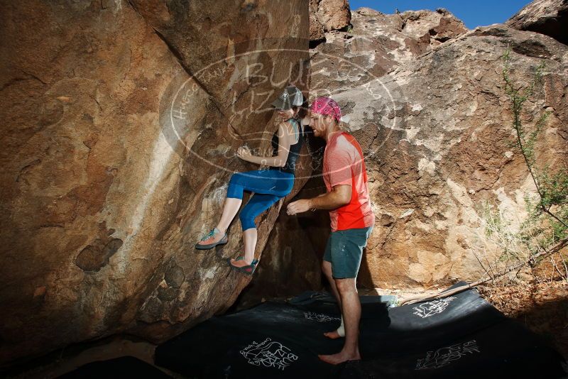 Bouldering in Hueco Tanks on 06/23/2019 with Blue Lizard Climbing and Yoga

Filename: SRM_20190623_1040230.jpg
Aperture: f/8.0
Shutter Speed: 1/250
Body: Canon EOS-1D Mark II
Lens: Canon EF 16-35mm f/2.8 L