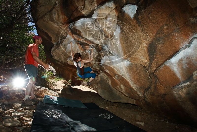 Bouldering in Hueco Tanks on 06/23/2019 with Blue Lizard Climbing and Yoga

Filename: SRM_20190623_1157140.jpg
Aperture: f/8.0
Shutter Speed: 1/250
Body: Canon EOS-1D Mark II
Lens: Canon EF 16-35mm f/2.8 L