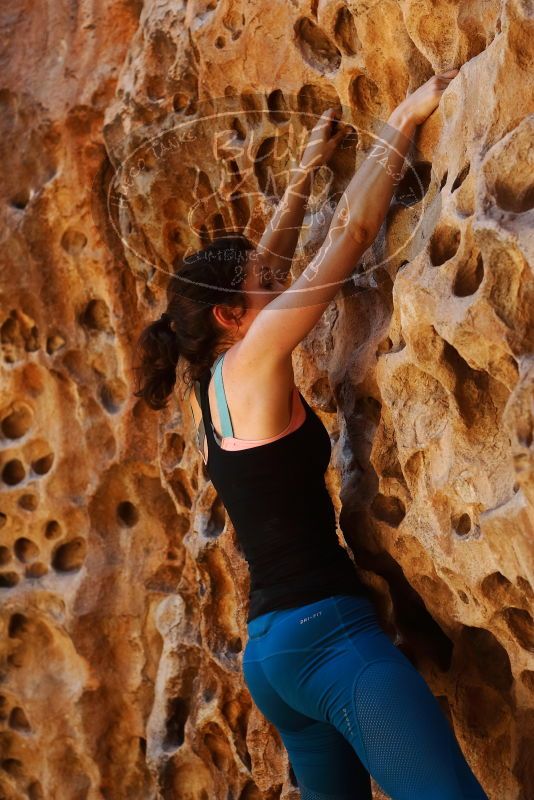 Bouldering in Hueco Tanks on 06/23/2019 with Blue Lizard Climbing and Yoga

Filename: SRM_20190623_1302380.jpg
Aperture: f/4.0
Shutter Speed: 1/200
Body: Canon EOS-1D Mark II
Lens: Canon EF 50mm f/1.8 II