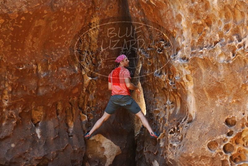 Bouldering in Hueco Tanks on 06/23/2019 with Blue Lizard Climbing and Yoga

Filename: SRM_20190623_1309000.jpg
Aperture: f/3.2
Shutter Speed: 1/125
Body: Canon EOS-1D Mark II
Lens: Canon EF 50mm f/1.8 II