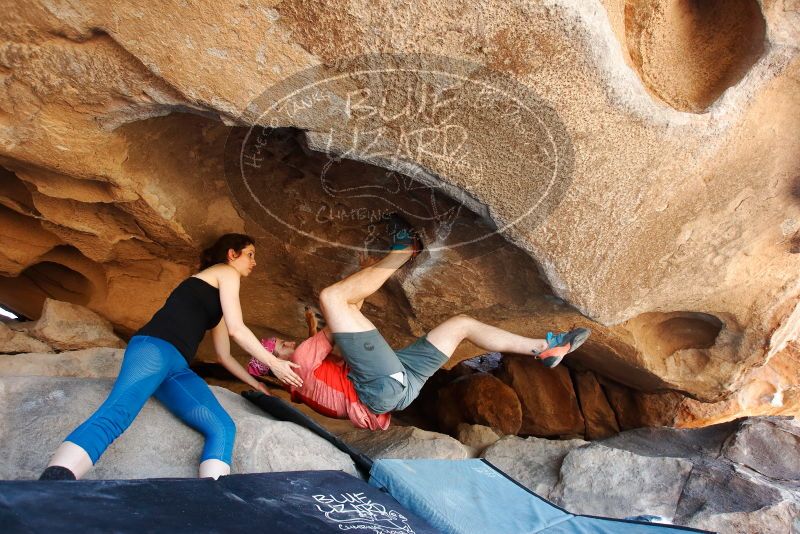 Bouldering in Hueco Tanks on 06/23/2019 with Blue Lizard Climbing and Yoga

Filename: SRM_20190623_1502120.jpg
Aperture: f/5.0
Shutter Speed: 1/200
Body: Canon EOS-1D Mark II
Lens: Canon EF 16-35mm f/2.8 L