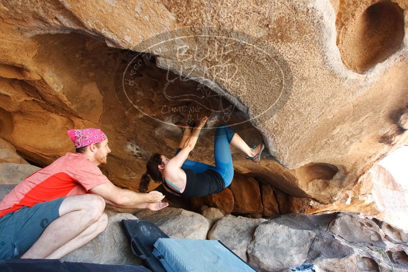 Bouldering in Hueco Tanks on 06/23/2019 with Blue Lizard Climbing and Yoga

Filename: SRM_20190623_1521170.jpg
Aperture: f/5.0
Shutter Speed: 1/160
Body: Canon EOS-1D Mark II
Lens: Canon EF 16-35mm f/2.8 L