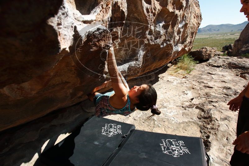 Bouldering in Hueco Tanks on 06/28/2019 with Blue Lizard Climbing and Yoga

Filename: SRM_20190628_0934220.jpg
Aperture: f/5.6
Shutter Speed: 1/400
Body: Canon EOS-1D Mark II
Lens: Canon EF 16-35mm f/2.8 L