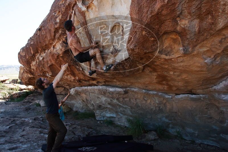 Bouldering in Hueco Tanks on 06/28/2019 with Blue Lizard Climbing and Yoga

Filename: SRM_20190628_1019350.jpg
Aperture: f/5.6
Shutter Speed: 1/500
Body: Canon EOS-1D Mark II
Lens: Canon EF 16-35mm f/2.8 L