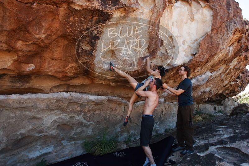 Bouldering in Hueco Tanks on 06/28/2019 with Blue Lizard Climbing and Yoga

Filename: SRM_20190628_1030460.jpg
Aperture: f/5.6
Shutter Speed: 1/400
Body: Canon EOS-1D Mark II
Lens: Canon EF 16-35mm f/2.8 L