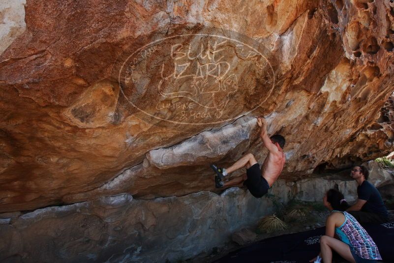 Bouldering in Hueco Tanks on 06/28/2019 with Blue Lizard Climbing and Yoga

Filename: SRM_20190628_1105290.jpg
Aperture: f/5.6
Shutter Speed: 1/640
Body: Canon EOS-1D Mark II
Lens: Canon EF 16-35mm f/2.8 L