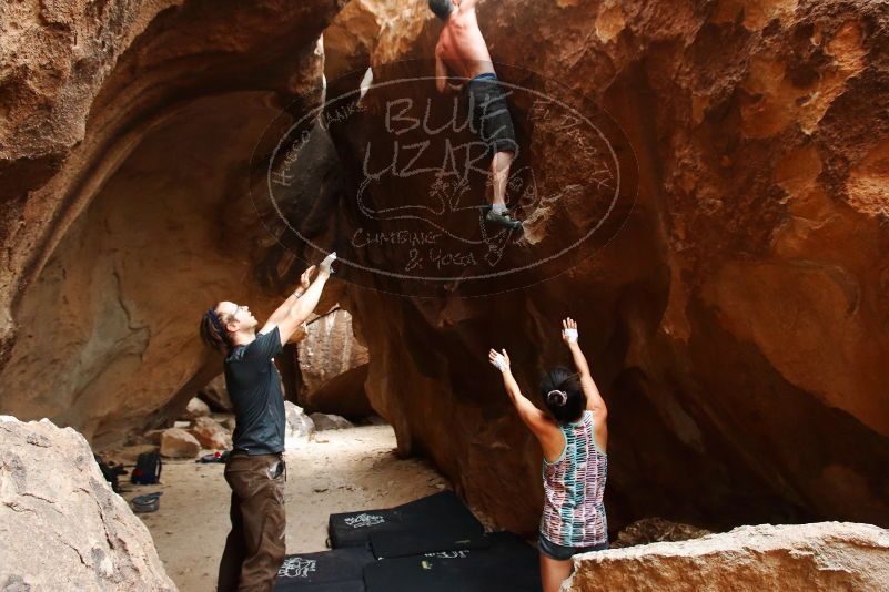 Bouldering in Hueco Tanks on 06/28/2019 with Blue Lizard Climbing and Yoga

Filename: SRM_20190628_1722530.jpg
Aperture: f/5.0
Shutter Speed: 1/160
Body: Canon EOS-1D Mark II
Lens: Canon EF 16-35mm f/2.8 L