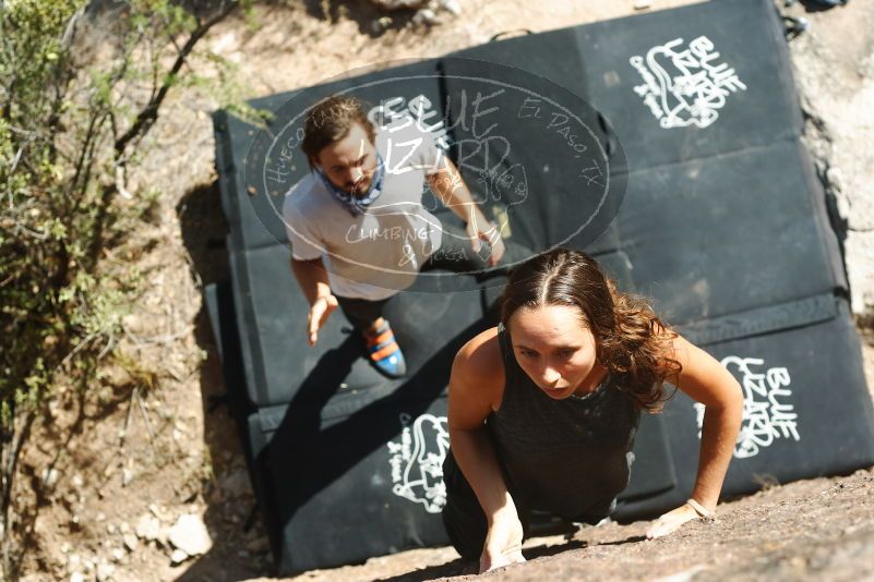 Bouldering in Hueco Tanks on 08/02/2019 with Blue Lizard Climbing and Yoga

Filename: SRM_20190802_1011240.jpg
Aperture: f/4.0
Shutter Speed: 1/500
Body: Canon EOS-1D Mark II
Lens: Canon EF 50mm f/1.8 II