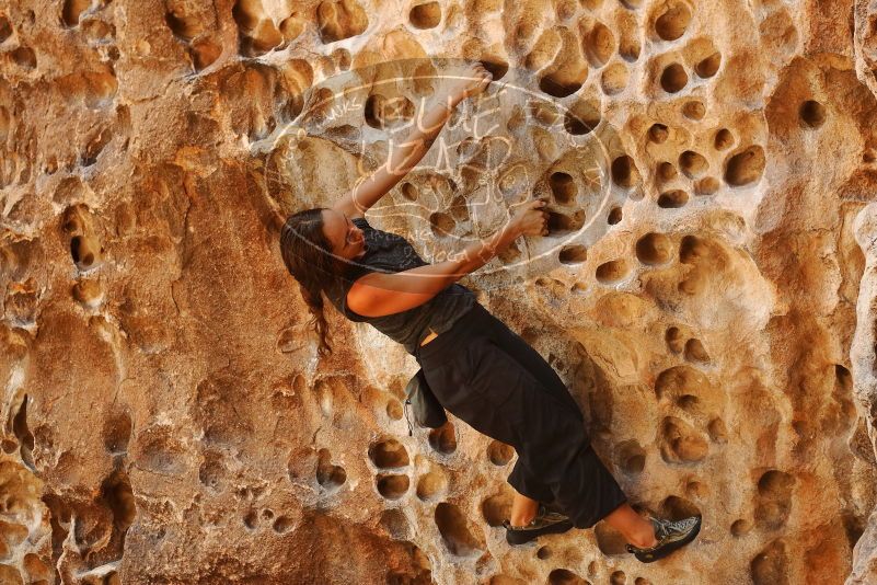 Bouldering in Hueco Tanks on 08/02/2019 with Blue Lizard Climbing and Yoga

Filename: SRM_20190802_1324410.jpg
Aperture: f/4.0
Shutter Speed: 1/200
Body: Canon EOS-1D Mark II
Lens: Canon EF 50mm f/1.8 II