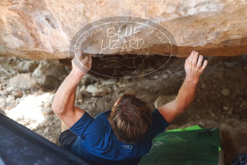 Bouldering in Hueco Tanks on 08/31/2019 with Blue Lizard Climbing and Yoga

Filename: SRM_20190831_1256070.jpg
Aperture: f/2.8
Shutter Speed: 1/400
Body: Canon EOS-1D Mark II
Lens: Canon EF 50mm f/1.8 II