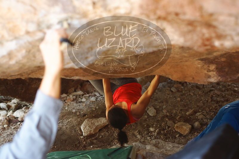 Bouldering in Hueco Tanks on 08/31/2019 with Blue Lizard Climbing and Yoga

Filename: SRM_20190831_1316400.jpg
Aperture: f/2.8
Shutter Speed: 1/160
Body: Canon EOS-1D Mark II
Lens: Canon EF 50mm f/1.8 II