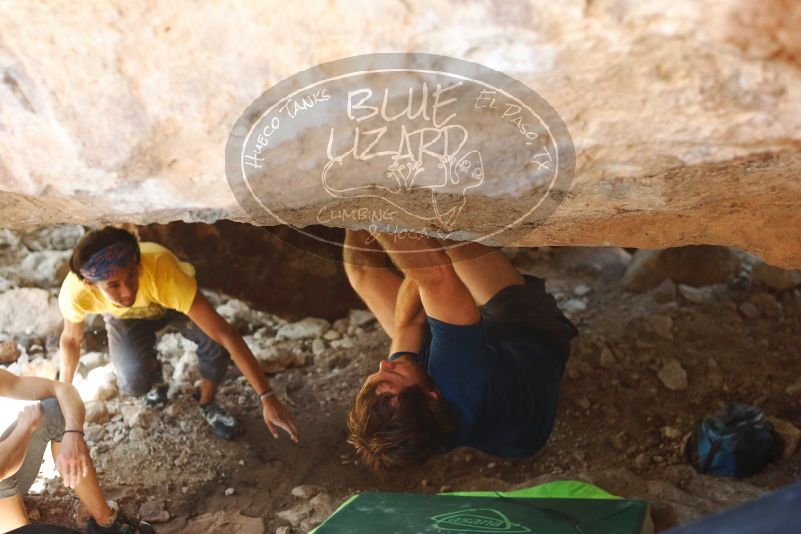 Bouldering in Hueco Tanks on 08/31/2019 with Blue Lizard Climbing and Yoga

Filename: SRM_20190831_1320530.jpg
Aperture: f/2.8
Shutter Speed: 1/250
Body: Canon EOS-1D Mark II
Lens: Canon EF 50mm f/1.8 II