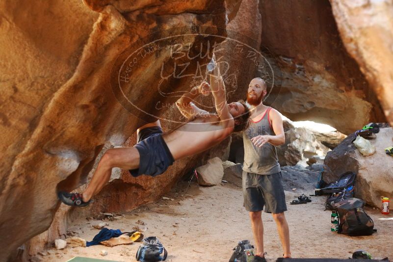 Bouldering in Hueco Tanks on 08/31/2019 with Blue Lizard Climbing and Yoga

Filename: SRM_20190831_1636311.jpg
Aperture: f/2.8
Shutter Speed: 1/200
Body: Canon EOS-1D Mark II
Lens: Canon EF 50mm f/1.8 II