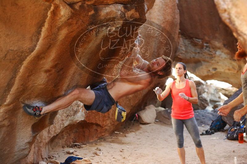 Bouldering in Hueco Tanks on 08/31/2019 with Blue Lizard Climbing and Yoga

Filename: SRM_20190831_1701210.jpg
Aperture: f/2.8
Shutter Speed: 1/200
Body: Canon EOS-1D Mark II
Lens: Canon EF 50mm f/1.8 II