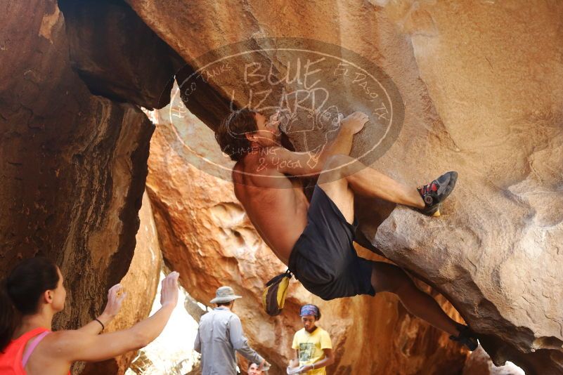 Bouldering in Hueco Tanks on 08/31/2019 with Blue Lizard Climbing and Yoga

Filename: SRM_20190831_1704110.jpg
Aperture: f/4.0
Shutter Speed: 1/160
Body: Canon EOS-1D Mark II
Lens: Canon EF 50mm f/1.8 II