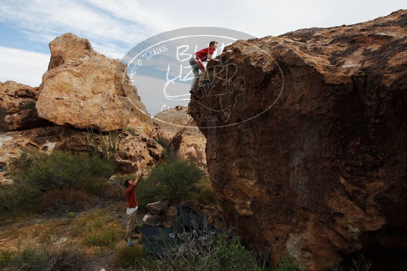 Bouldering in Hueco Tanks on 10/28/2019 with Blue Lizard Climbing and Yoga

Filename: SRM_20191028_0950490.jpg
Aperture: f/5.6
Shutter Speed: 1/400
Body: Canon EOS-1D Mark II
Lens: Canon EF 16-35mm f/2.8 L