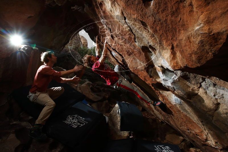 Bouldering in Hueco Tanks on 10/28/2019 with Blue Lizard Climbing and Yoga

Filename: SRM_20191028_1053370.jpg
Aperture: f/7.1
Shutter Speed: 1/250
Body: Canon EOS-1D Mark II
Lens: Canon EF 16-35mm f/2.8 L