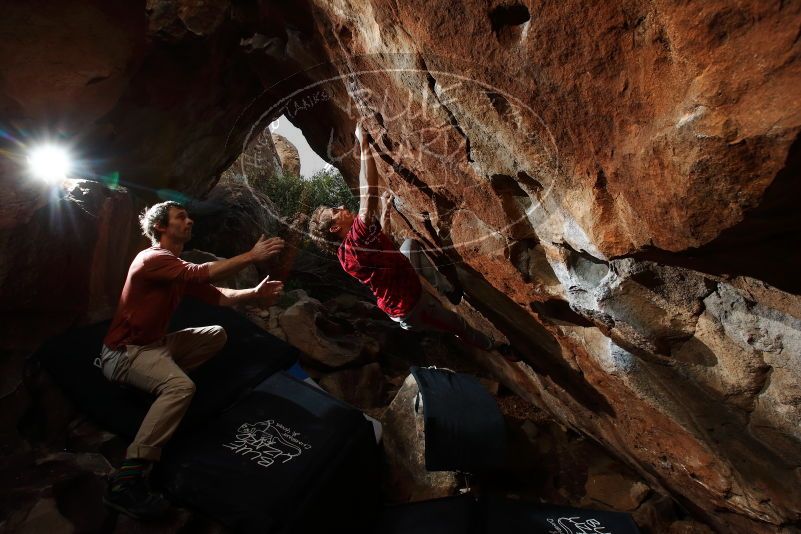 Bouldering in Hueco Tanks on 10/28/2019 with Blue Lizard Climbing and Yoga

Filename: SRM_20191028_1053400.jpg
Aperture: f/7.1
Shutter Speed: 1/250
Body: Canon EOS-1D Mark II
Lens: Canon EF 16-35mm f/2.8 L