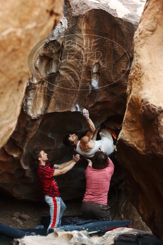 Bouldering in Hueco Tanks on 10/28/2019 with Blue Lizard Climbing and Yoga

Filename: SRM_20191028_1337580.jpg
Aperture: f/3.2
Shutter Speed: 1/250
Body: Canon EOS-1D Mark II
Lens: Canon EF 50mm f/1.8 II