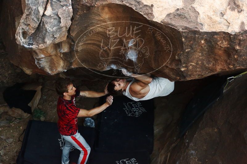 Bouldering in Hueco Tanks on 10/28/2019 with Blue Lizard Climbing and Yoga

Filename: SRM_20191028_1402320.jpg
Aperture: f/4.0
Shutter Speed: 1/250
Body: Canon EOS-1D Mark II
Lens: Canon EF 50mm f/1.8 II