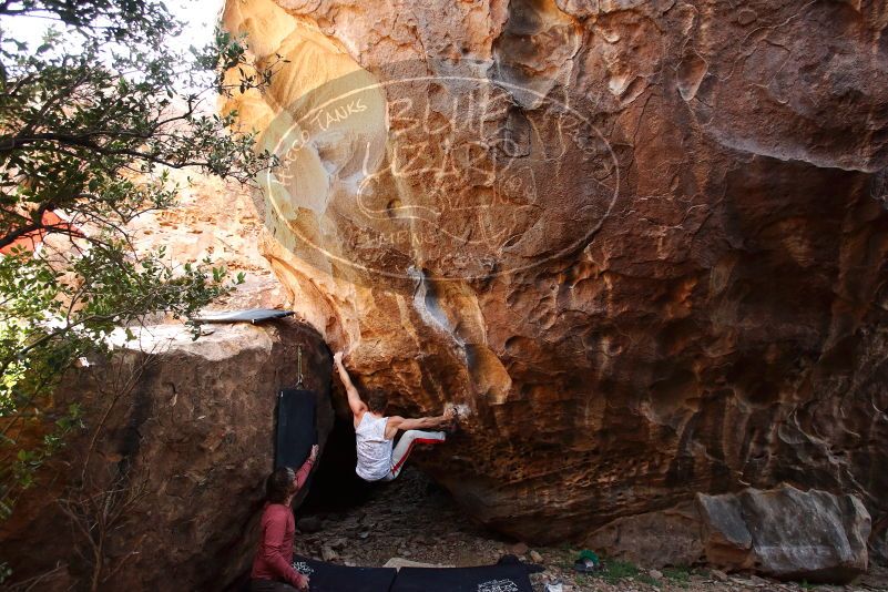 Bouldering in Hueco Tanks on 10/28/2019 with Blue Lizard Climbing and Yoga

Filename: SRM_20191028_1453080.jpg
Aperture: f/4.5
Shutter Speed: 1/250
Body: Canon EOS-1D Mark II
Lens: Canon EF 16-35mm f/2.8 L