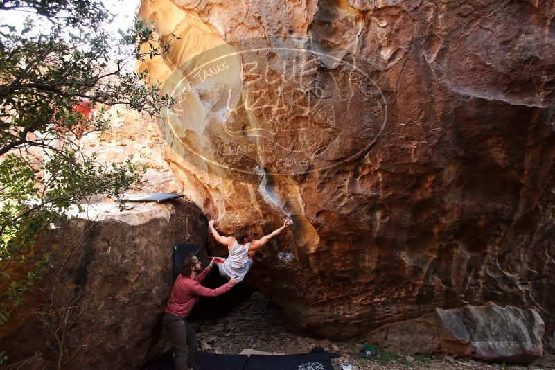 Bouldering in Hueco Tanks on 10/28/2019 with Blue Lizard Climbing and Yoga

Filename: SRM_20191028_1453170.jpg
Aperture: f/4.5
Shutter Speed: 1/250
Body: Canon EOS-1D Mark II
Lens: Canon EF 16-35mm f/2.8 L