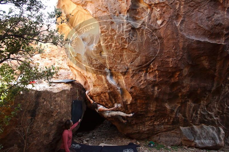 Bouldering in Hueco Tanks on 10/28/2019 with Blue Lizard Climbing and Yoga

Filename: SRM_20191028_1456040.jpg
Aperture: f/4.5
Shutter Speed: 1/250
Body: Canon EOS-1D Mark II
Lens: Canon EF 16-35mm f/2.8 L