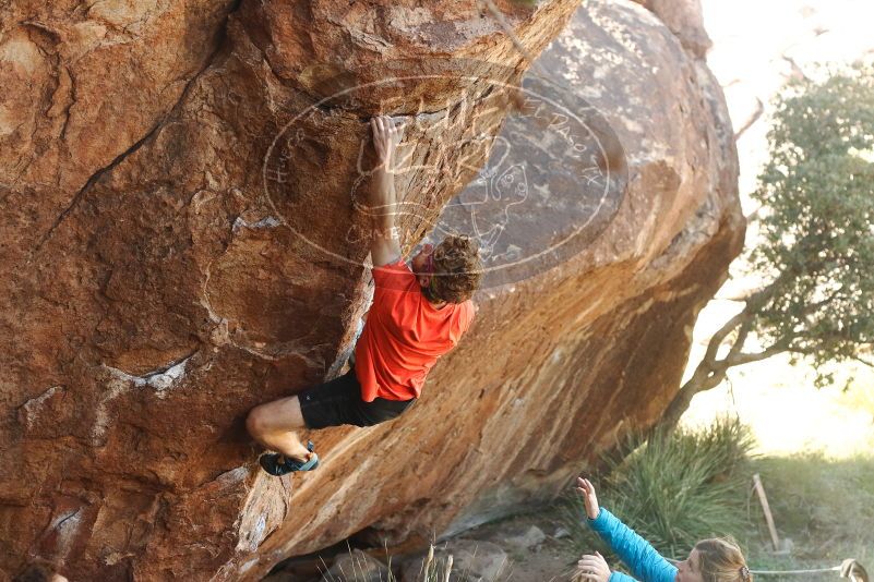 Bouldering in Hueco Tanks on 10/26/2019 with Blue Lizard Climbing and Yoga

Filename: SRM_20191026_1055150.jpg
Aperture: f/4.0
Shutter Speed: 1/320
Body: Canon EOS-1D Mark II
Lens: Canon EF 50mm f/1.8 II